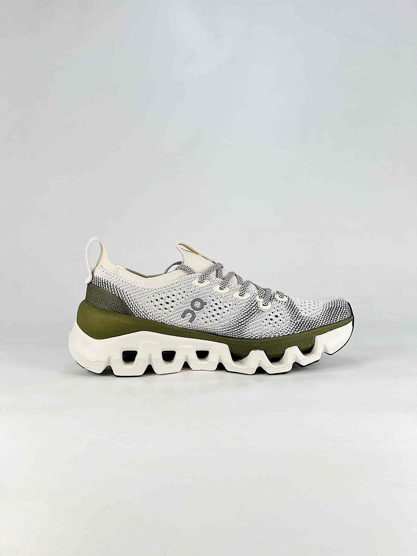 On Cloud White Grey Olive Green Low Top Sneakers Women Men 3MG30090858