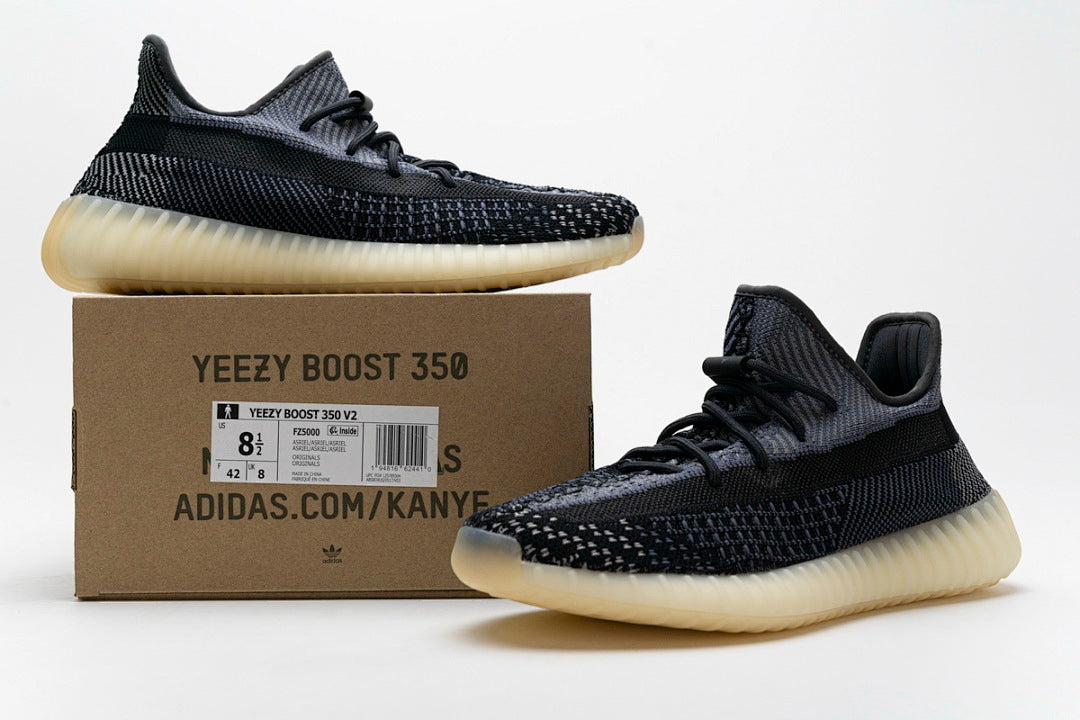 adidas Yeezy Boost 350 V2 Asriel FZ5000 Women's Men's Black Grey Streetwear Sneakers