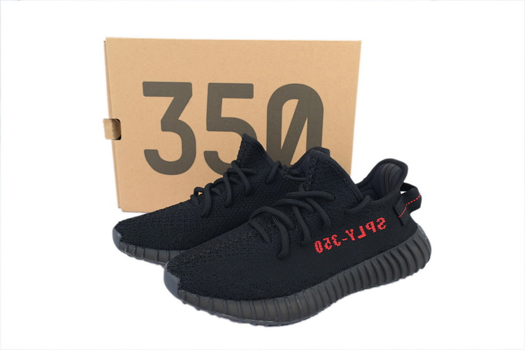 Adidas Yeezy Boost 350 V2 Black Red Sneakers CP9652