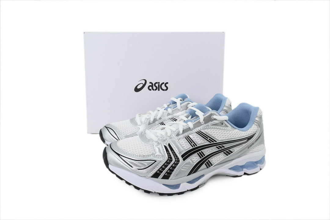 JJJJound x ASICS GEL-KAYANO 14 White Baby Blue Women's Men's Retro Sneakers | 1203A961-101