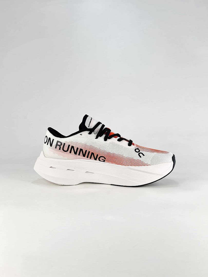 On Cloudboom Volt White Coral Running Shoes Women Men 3MF30984550