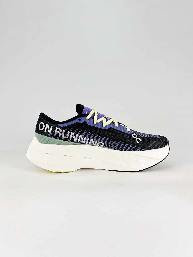 On Cloudboom Volt Black Purple Running Sneakers Women Men 3WF30984766