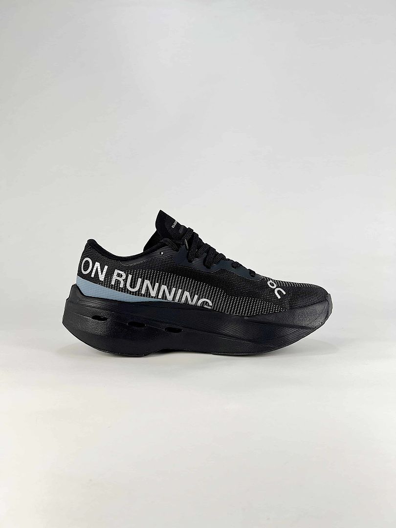 On Cloudboom Volt Black White Running Sneakers Women Men 3MF30980468