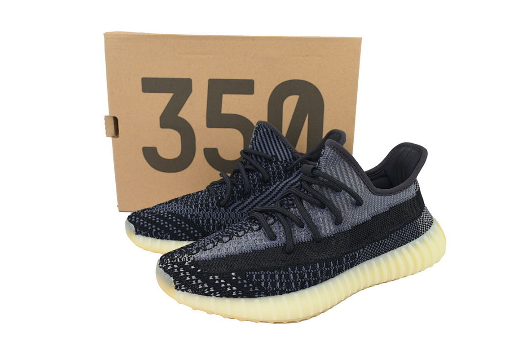 adidas Yeezy Boost 350 V2 Carbon FZ5000 Black Grey Streetwear Sneakers Women Men