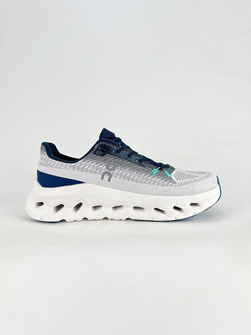 On Cloudtilt Moon Light Grey Navy Sneakers Low Top Lifestyle Shoes 3MF31124526