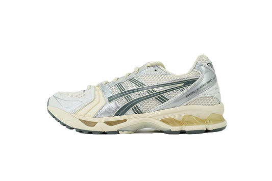 ASICS GEL-KAYANO 14 Birch Dark Pewter Women's Men's Y2K Retro Sneakers | 1201A019-200