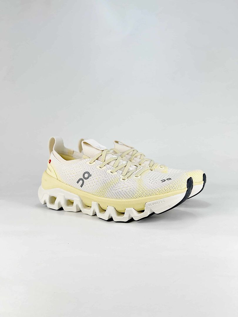 On Cloud White Cream Yellow Low Top Sneakers Women Men 3MG30095216
