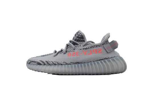 adidas Yeezy Boost 350 V2 Beluga 2 0 Grey Bold Orange AH2203 Sneakers Women Men