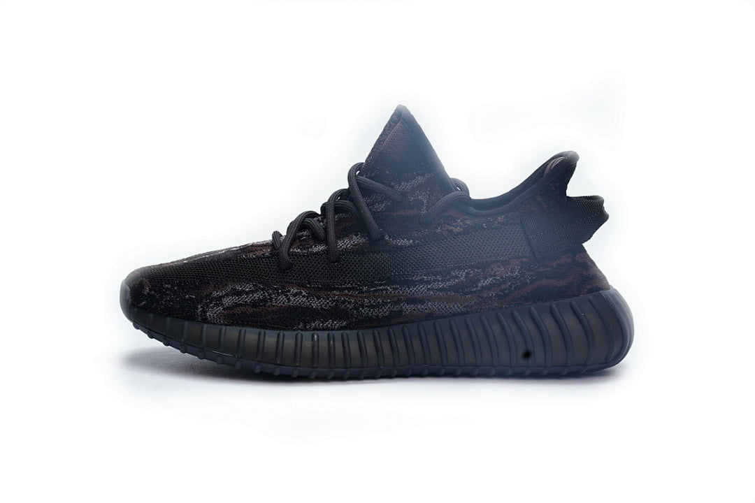 adidas Yeezy Boost 350 V2 MX Rock GW3774 Women's Men's Black Patterned Streetwear Sneakers