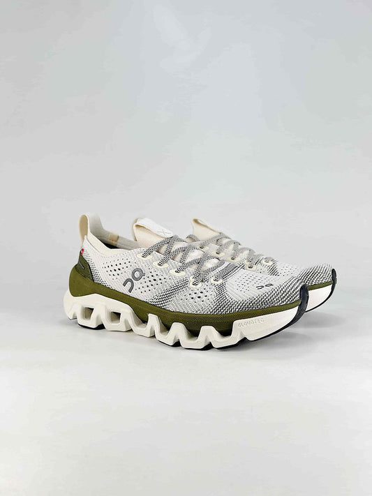 On Cloud White Grey Olive Green Low Top Sneakers Women Men 3MG30090858
