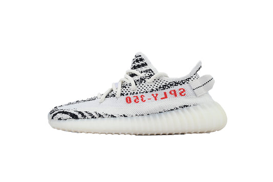Adidas Yeezy Boost 350 V2 Zebra Black White Low Top Sneakers CP9654