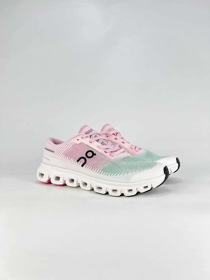 On Cloud 6 Push Pink & Mint Sneakers | Women's & Men's Style | 3MF10053607