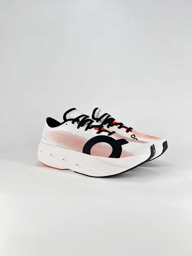 On Cloudboom Volt White Coral Running Shoes Women Men 3MF30984550