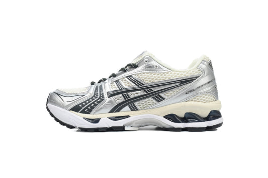 Kith x ASICS GEL-KAYANO 14 Cream Scarab 1203A566-100 | Women's Men's Y2K Retro Sneakers