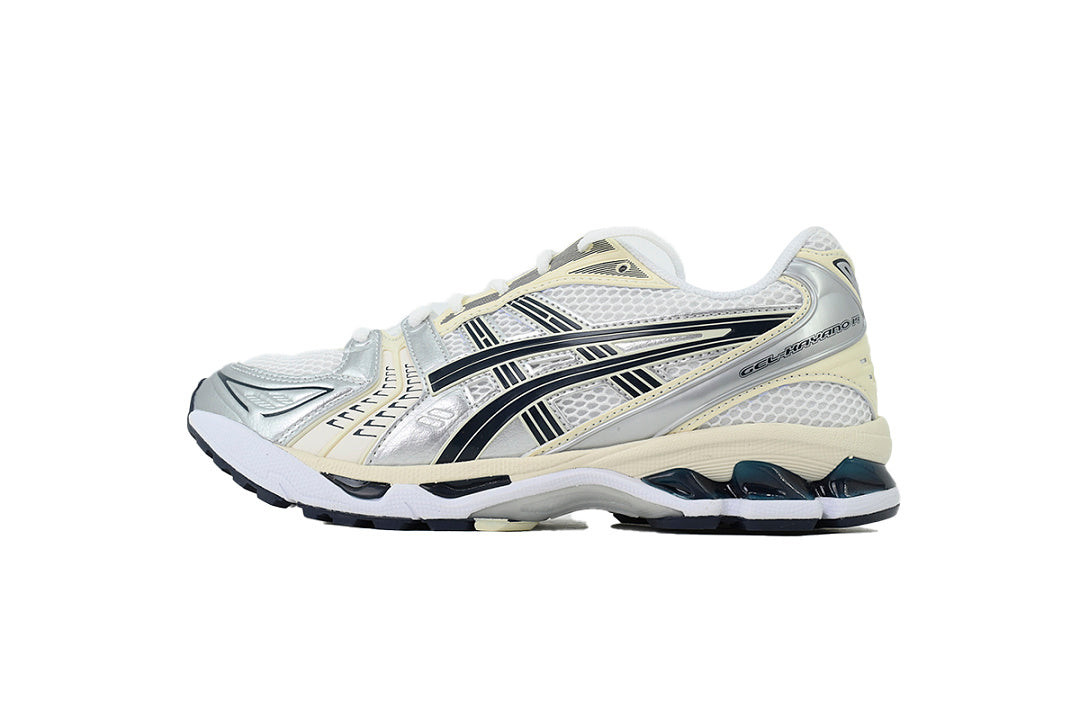 ASICS GEL-KAYANO 14 White Midnight Women's Sneakers | Men's Styling | Y2K Retro 1202A056-109