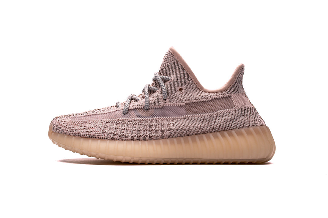 adidas Yeezy Boost 350 V2 Synth Reflective FV5666 | Women's Men's Pink Grey Sneakers
