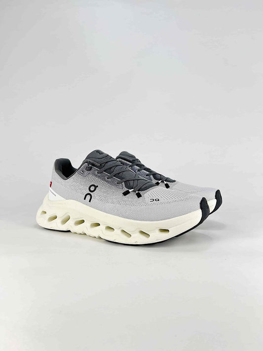 On Cloudtilt Grey Black Cream Lifestyle Sneakers