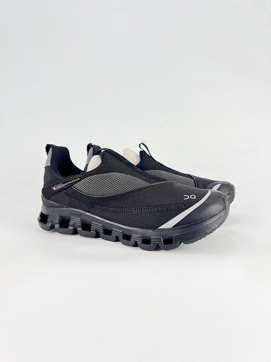 On Cloud Black Grey Slip On Sneakers Women Men Casual Shoes