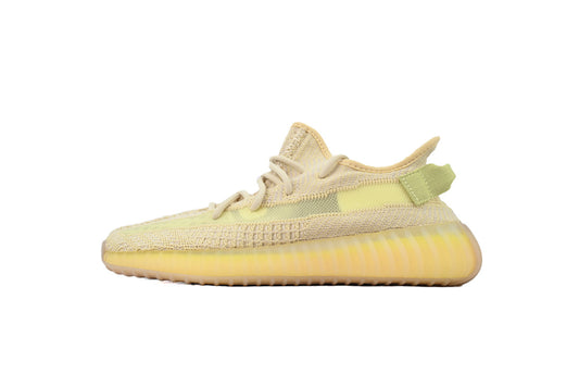 adidas Yeezy Boost 350 V2 Flax FX9028 | Women's Men's Beige Yellow Streetwear Sneakers