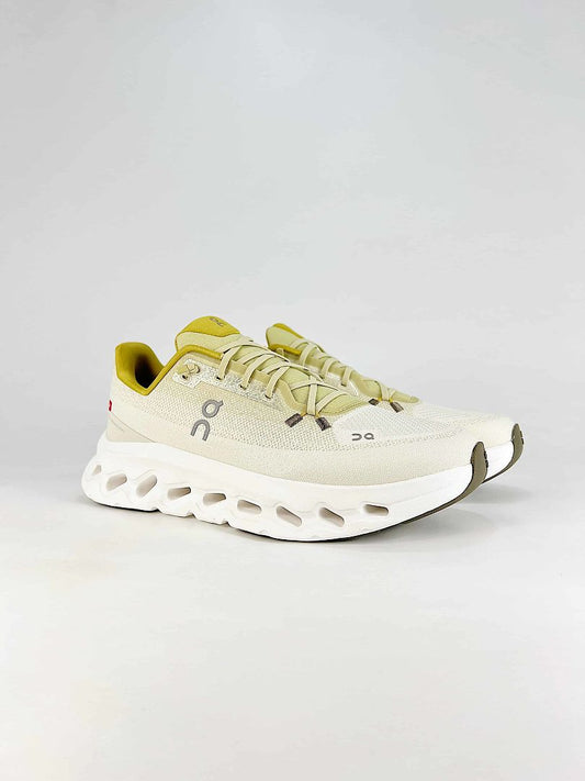 On Cloudtilt Cream Lime Low Top Chunky Sneakers 3ME10104303