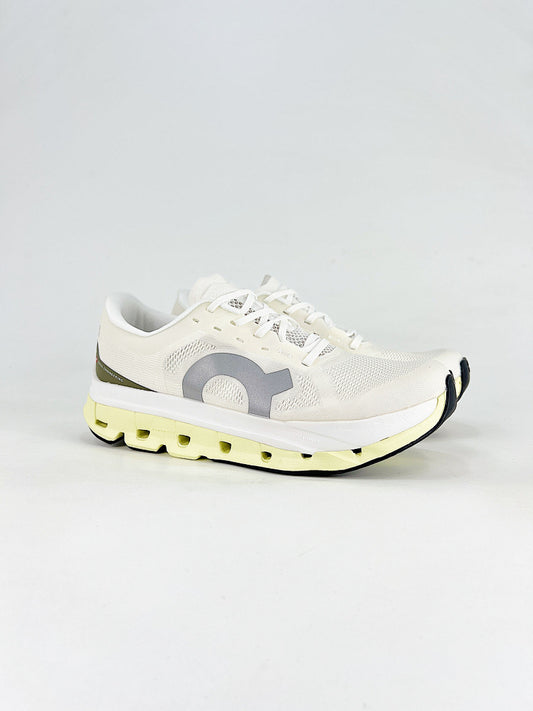On Cloudflow 5 Ivory Yellow Running Sneakers Women Men 3MF10114852