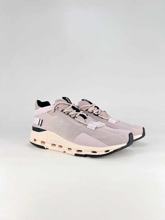On Cloudnova 2 Blush Pink Grey Lifestyle Sneakers 3WE30221238