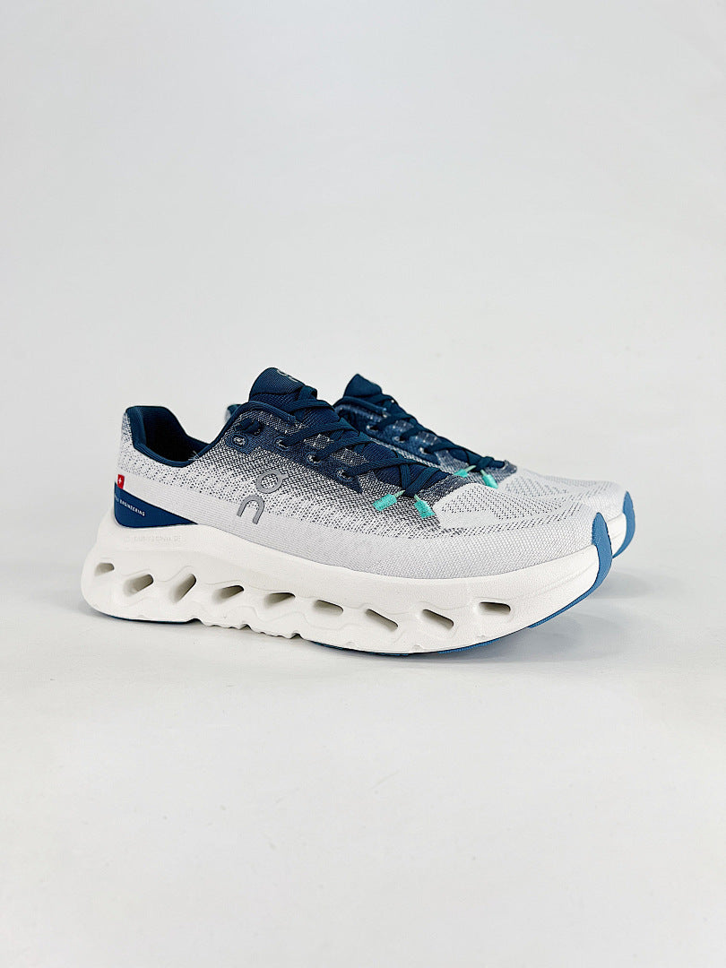 On Cloudtilt Moon Light Grey Navy Sneakers Low Top Lifestyle Shoes 3MF31124526
