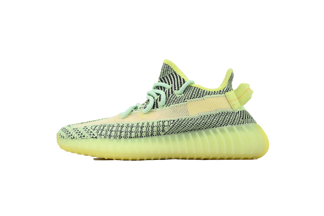 adidas Yeezy Boost 350 V2 Yeezreel Reflective FX4130 – Women's Men's Neon Green Sneakers