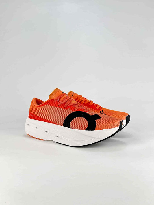 On Cloudboom Volt Orange Black Running Sneakers Women Men 3MF30984553