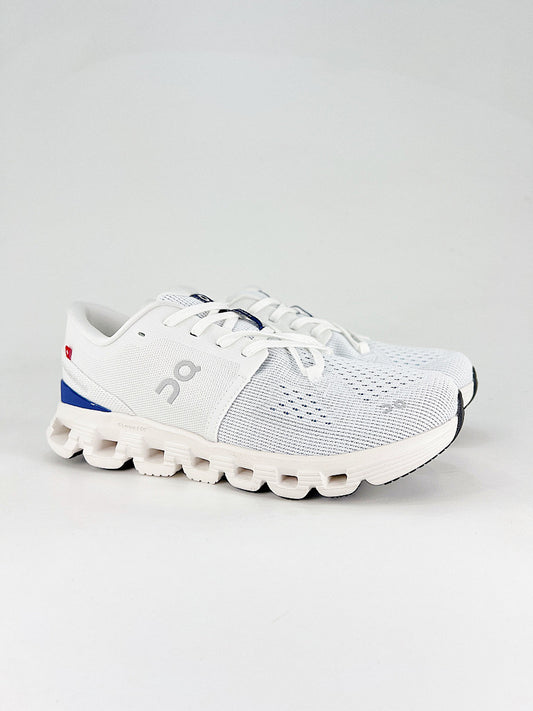 On Cloud X 4 White & Blue Sneakers | Women's & Men's Style | 3WE30073559
