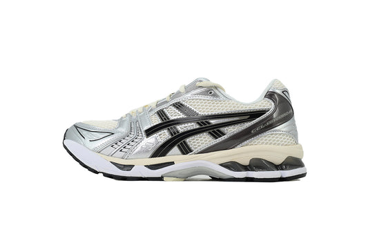 ASICS GEL-KAYANO 14 Silver Cream Women's Men's Y2K Retro Sneakers | 1201A019-108