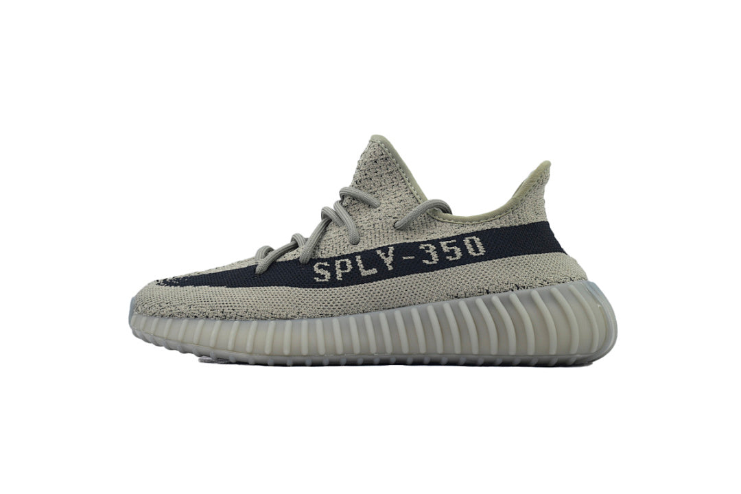 adidas Yeezy Boost 350 V2 Granite HQ2059 Grey Black Streetwear Sneakers Women Men