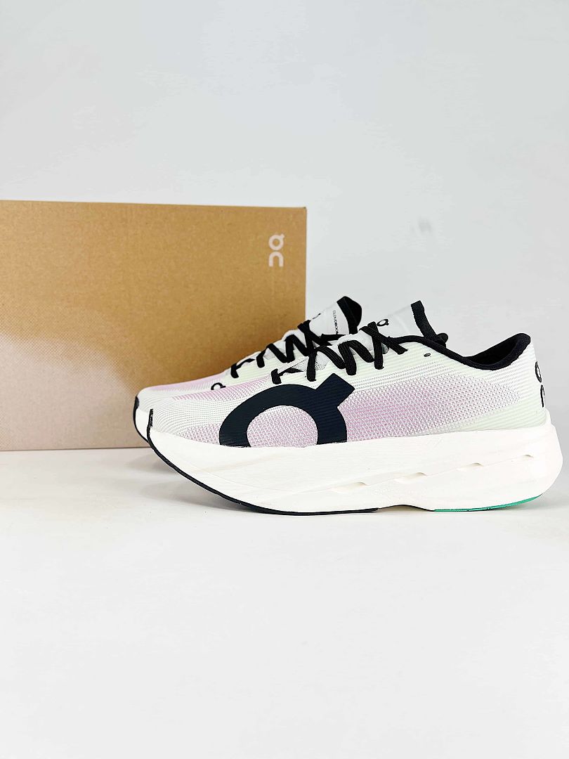 On Cloudboom Volt White Black Running Sneakers Women Men 3MG10974916