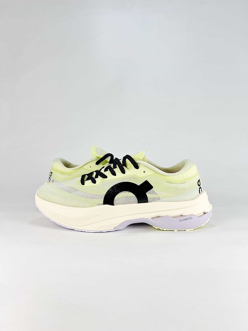 On Pale Lime Black Cream Lifestyle Sneakers