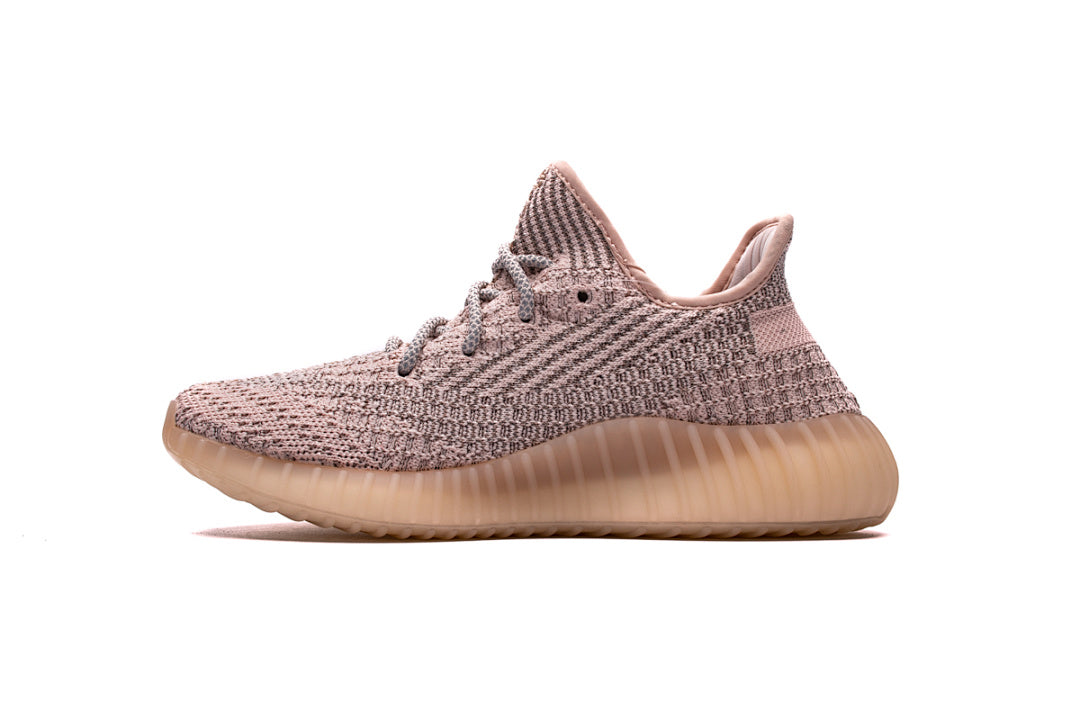 adidas Yeezy Boost 350 V2 Synth Reflective FV5666 | Women's Men's Pink Grey Sneakers