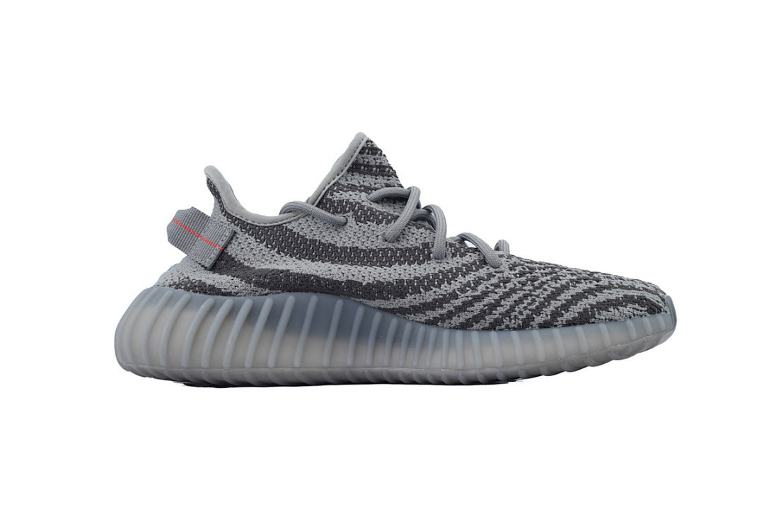 adidas Yeezy Boost 350 V2 Beluga 2 0 Grey Bold Orange AH2203 Sneakers Women Men