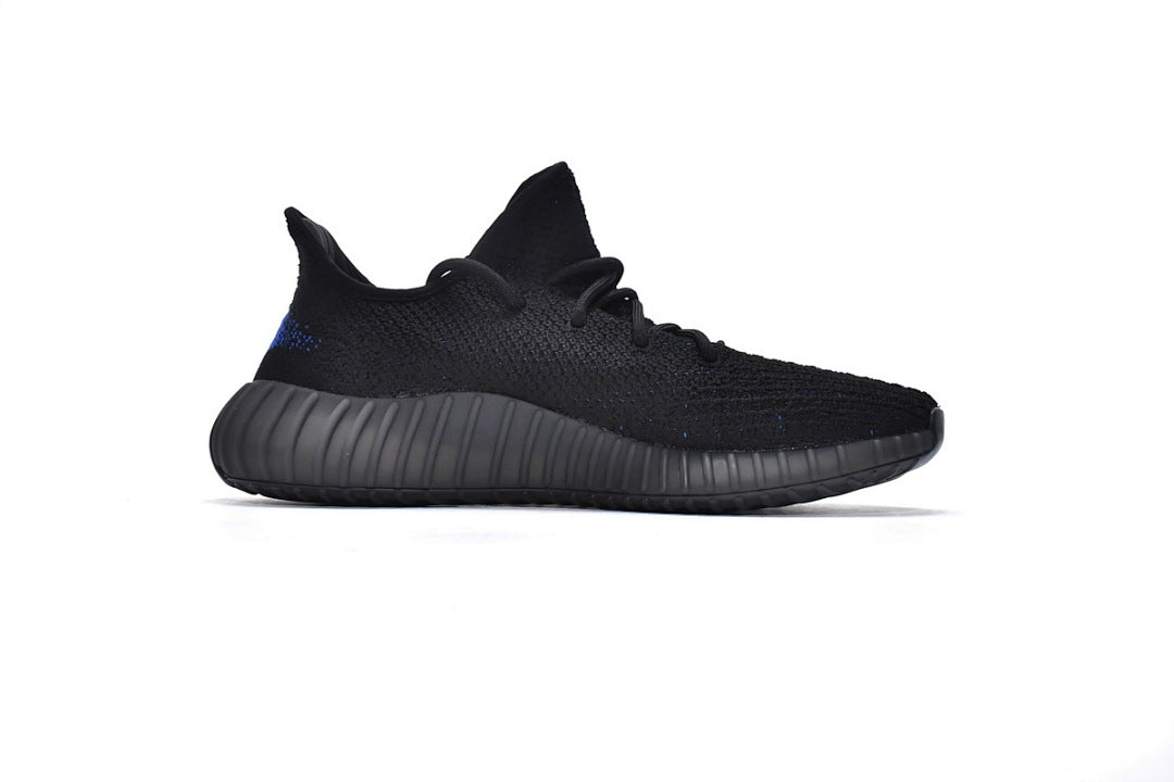 adidas Yeezy Boost 350 V2 Black Blue GY7164 Women's Men's SPLY-350 Streetwear Sneakers