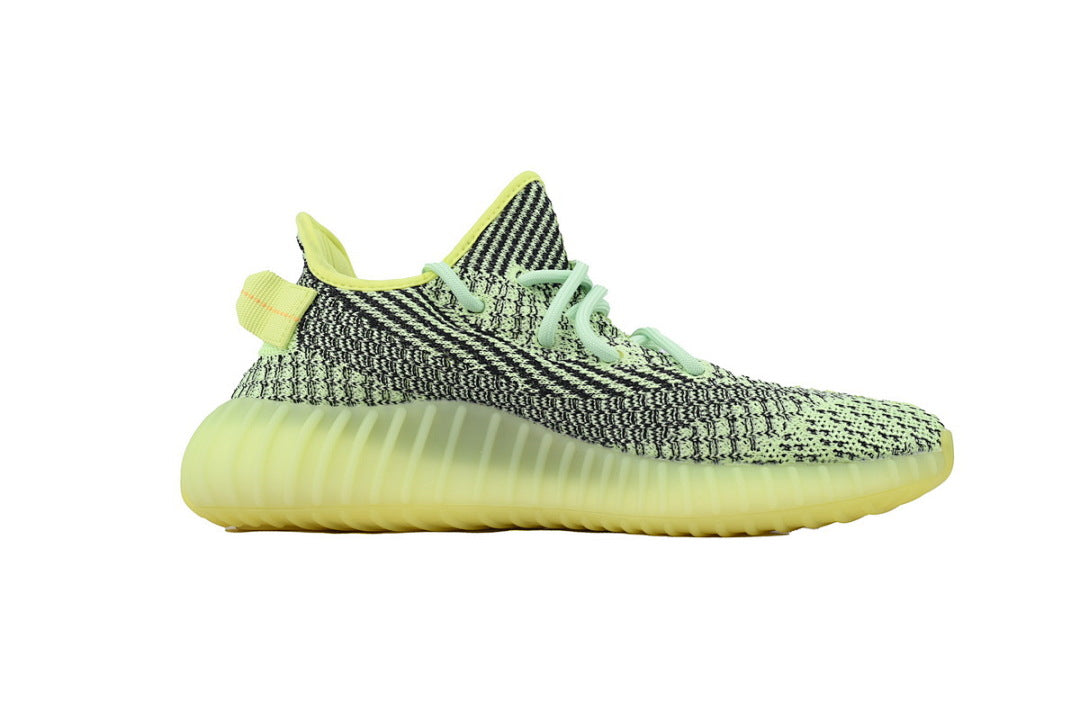 adidas Yeezy Boost 350 V2 Yeezreel Reflective FX4130 – Women's Men's Neon Green Sneakers