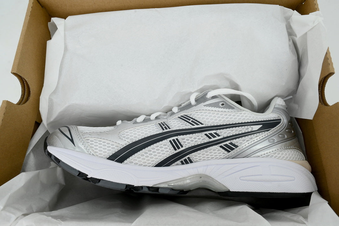 ASICS GEL-KAYANO 14 White Graphite Grey 1203A537-110 | Women's Men's Y2K Retro Sneakers