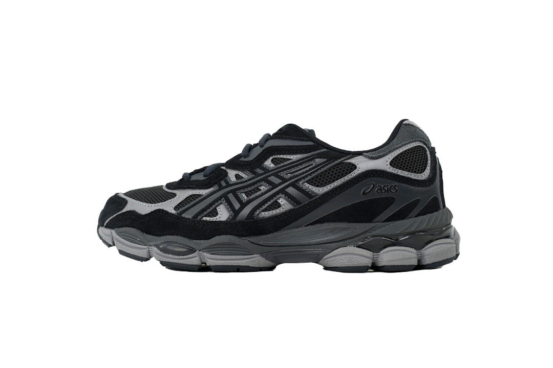 ASICS GEL-NYC Graphite Grey Black Women's Men's Retro Streetwear Sneakers | 1201A789-020