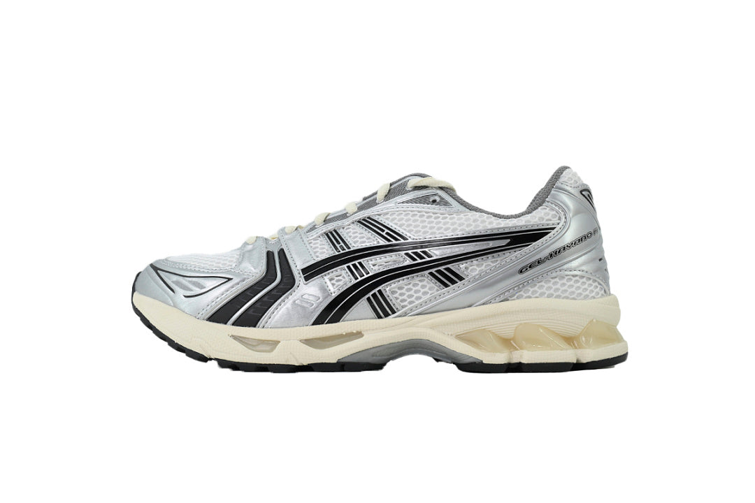JJJJound x ASICS GEL-KAYANO 14 Silver Black Women's Men's Retro Sneakers 1201A457-101