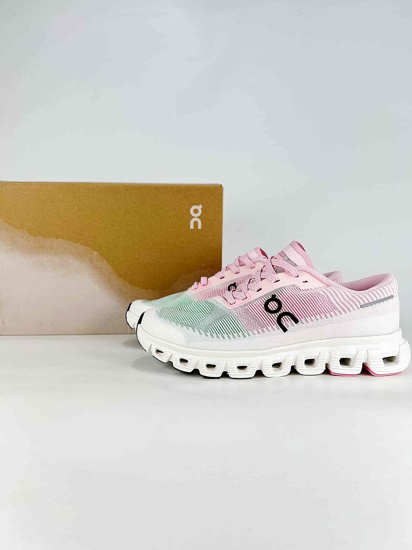On Cloud 6 Push Pink & Mint Sneakers | Women's & Men's Style | 3MF10053607
