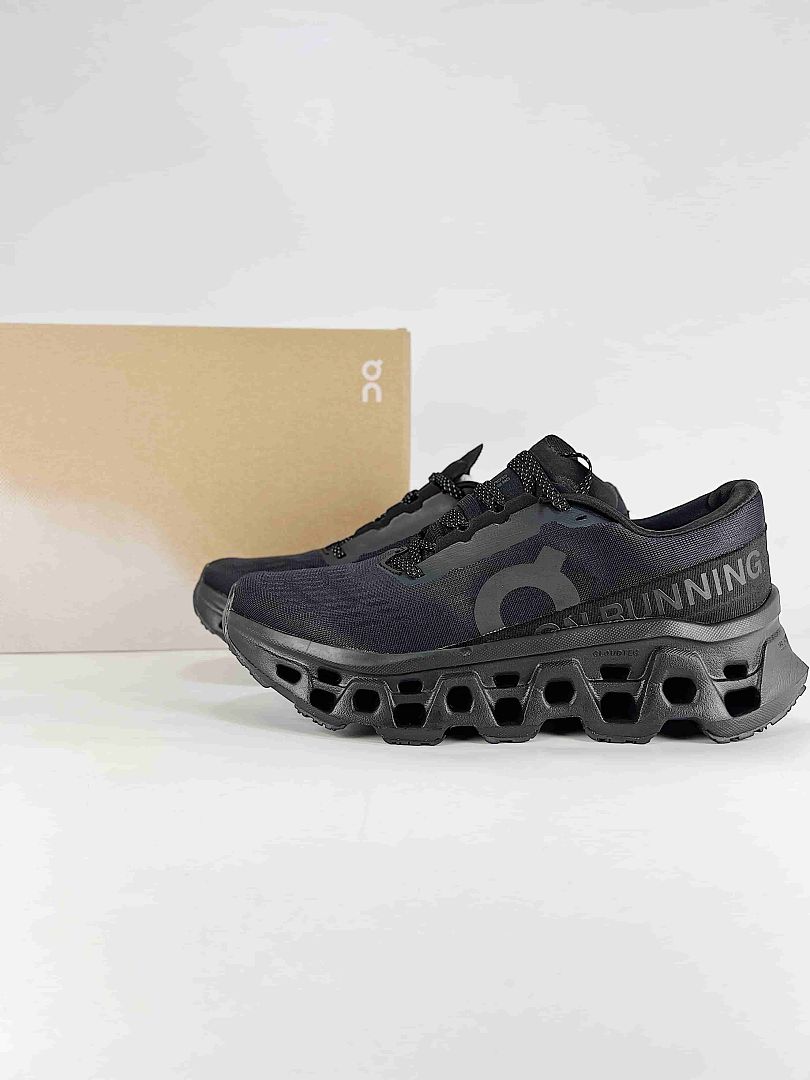 On Cloudsurfer 3 Triple Black Running Style Sneakers 3MG10051043