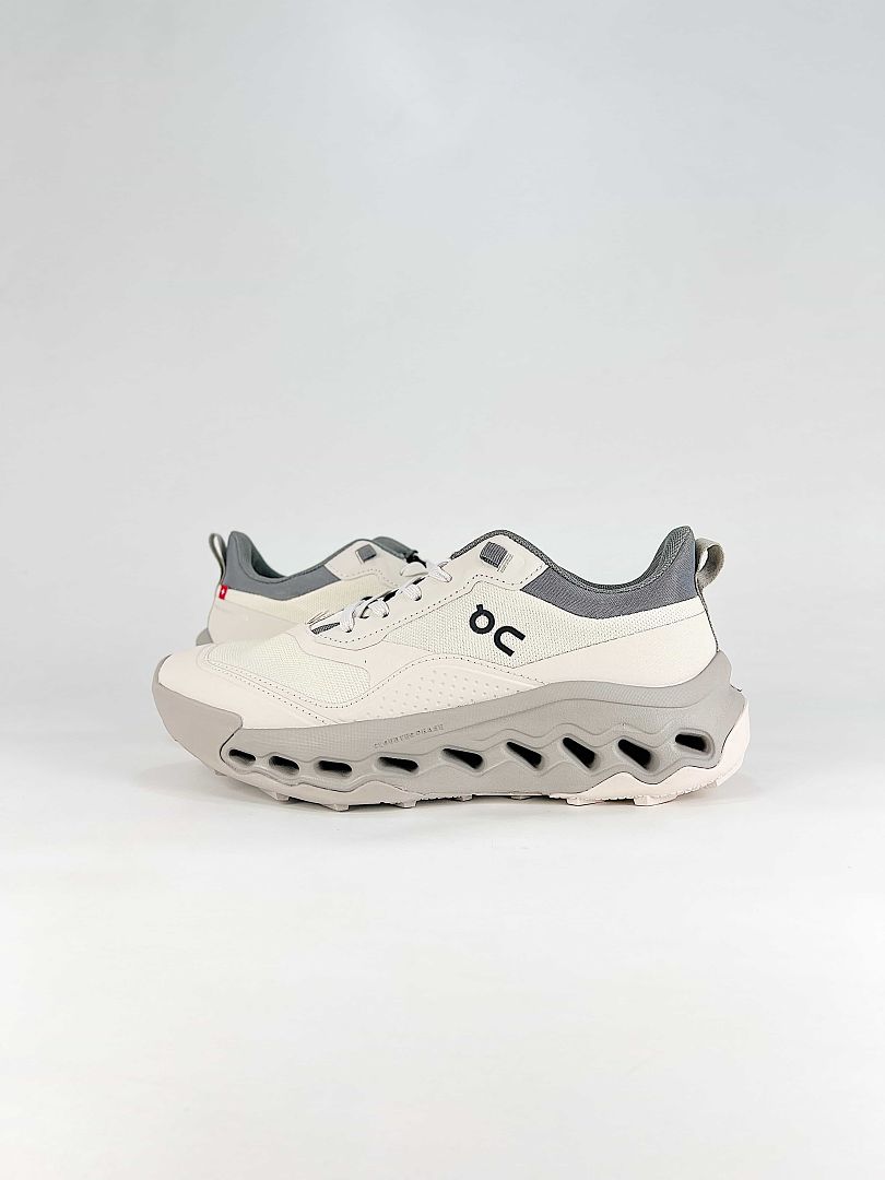On Cloudleap Cream White Grey Lifestyle Sneakers 3MG10333060