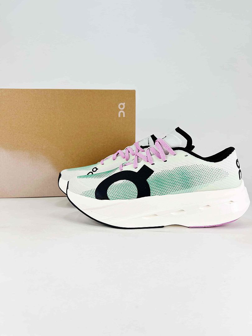 On Cloudboom Volt White Mint Green Pink Running Sneakers Women Men 3MG11124915