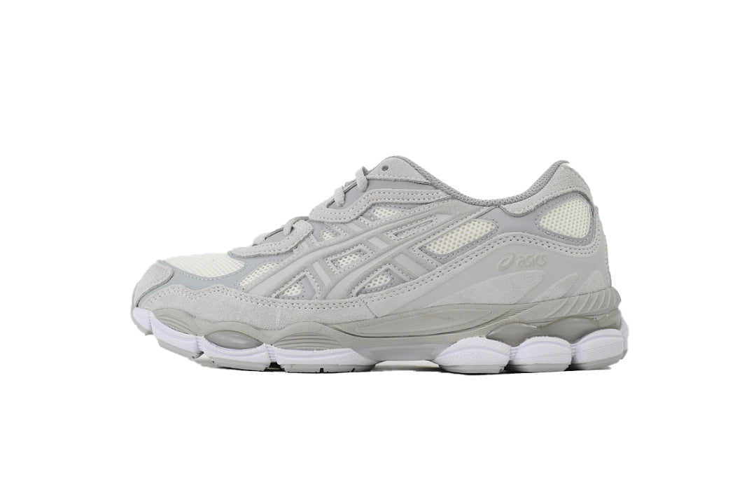 ASICS GEL-NYC Cream Cloud Grey Women's Men's Retro Streetwear Sneakers | 1203A663-101