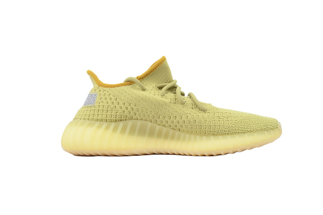 adidas Yeezy Boost 350 V2 Marsh FX9034 – Women's Men's Yellow Streetwear Sneakers