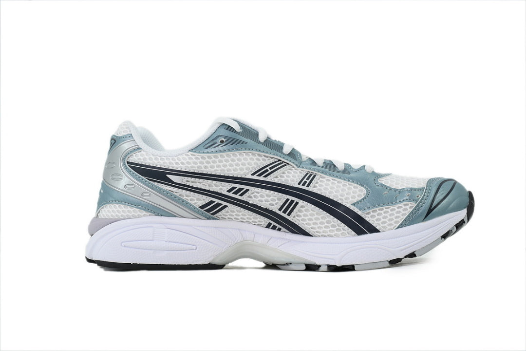 ASICS GEL-KAYANO 14 White Fjord Grey Women's Men's Y2K Retro Sneakers | 1203A537-106