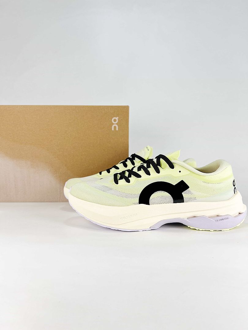 On Pale Lime Black Cream Lifestyle Sneakers
