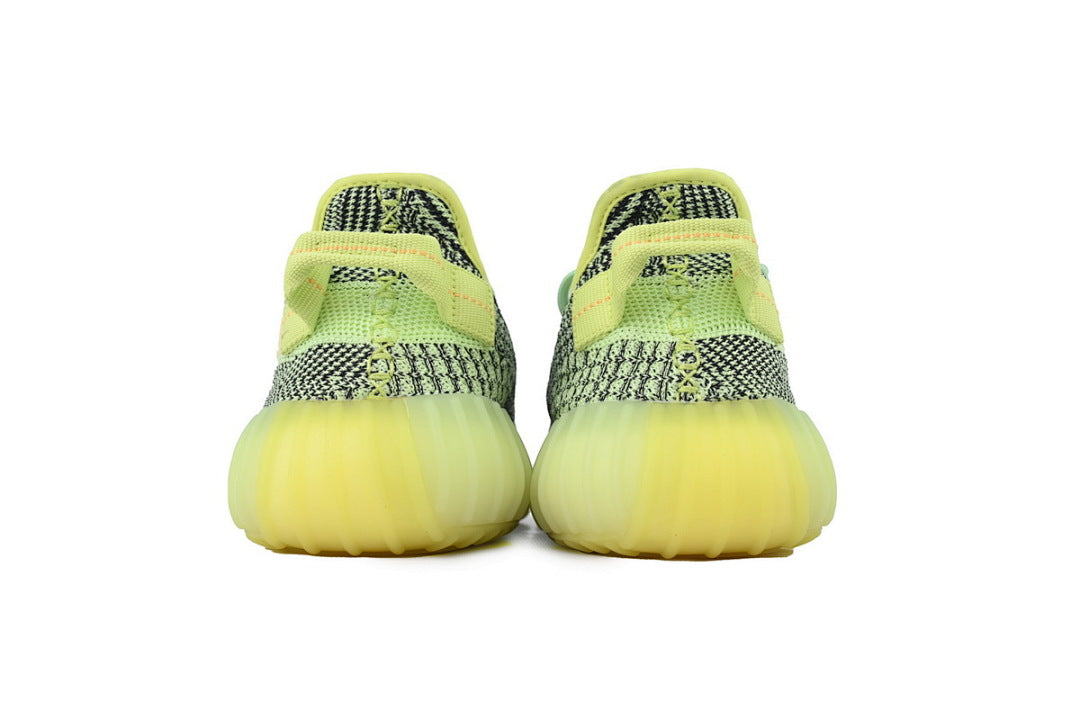 adidas Yeezy Boost 350 V2 Yeezreel Reflective FX4130 – Women's Men's Neon Green Sneakers